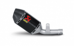 Akrapovic Slip-on Line Carbon Short zonder E-keur Suzuki GSX-R 600 2006-2007